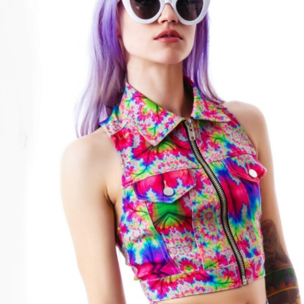 NWT 24Hrs Kaleidoscope Vest
